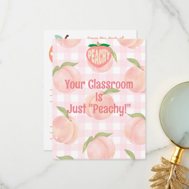 Cartão De Agradecimento Visita personalizada de principal classe de coment (Frente/Verso In Situ)