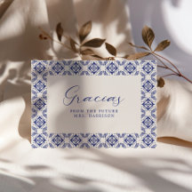 Viva La Novia Blue Talavera Chá de Noiva