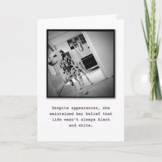 Cartão De Agradecimento Você colore meu mundo. Obrigados!