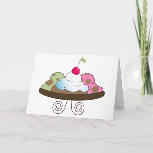 Cartão De Agradecimento Você é doce (Frente)