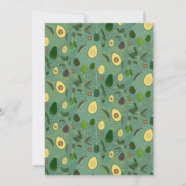 Cartão De Agradecimento "Você é o 'avo' para a minha torrada" (Verso)