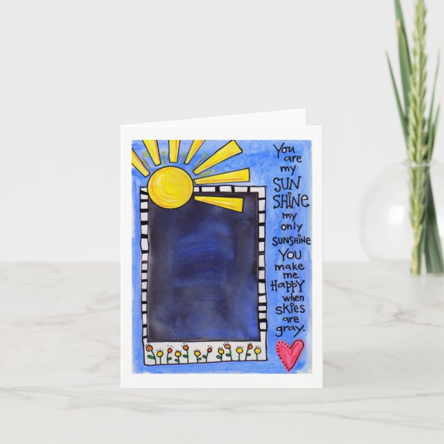 Cartão De Agradecimento Você é o meu advogado sunshine (Frente)