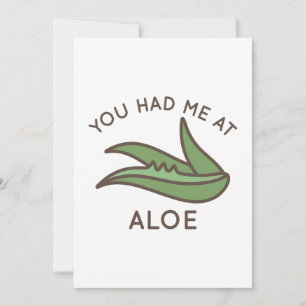 Cartão De Agradecimento Você Me Teve Na Aloe