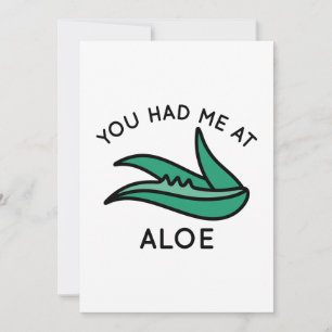 Cartão De Agradecimento Você Me Teve Na Aloe