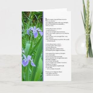 Cartão De Agradecimento Você sempre foi tão gentil...