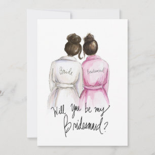 Cartão De Agradecimento Você será meu BM? Dk Br Bun Noiva Dk Br Bun Camare