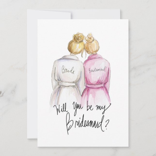 Cartão De Agradecimento Você será meu BM? Empregada doméstica do bolo do (Frente)