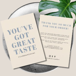 Cartão De Agradecimento Você tem excelente de obrigado profissional