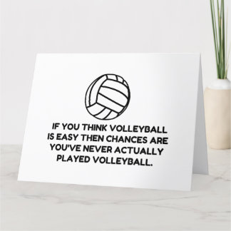 CARTÃO DE AGRADECIMENTO VOLLEYBALL FACSY