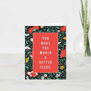 Cartão De Agradecimento Voluntário