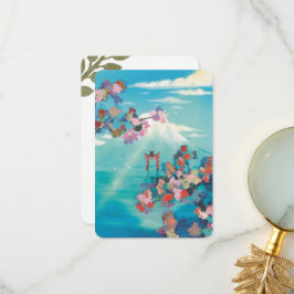 Cartão De Agradecimento Warm Wishes Countryside Postcard