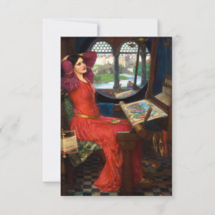 Cartão De Agradecimento Waterhouse Eu Estou Meio Doente de Sombras