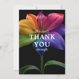 Cartão De Agradecimento 🌈 Wedding budget  with photo