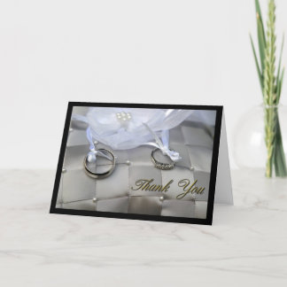 Cartão De Agradecimento Wedding Thank you