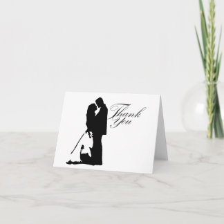 Cartão De Agradecimento Wedding Thank You Card