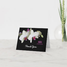 Cartão De Agradecimento Wedding Thank You Card -- Custom Initials and Name