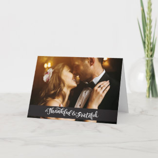 Cartão De Agradecimento Wedding Thank you Postcards Note Cards Photocard