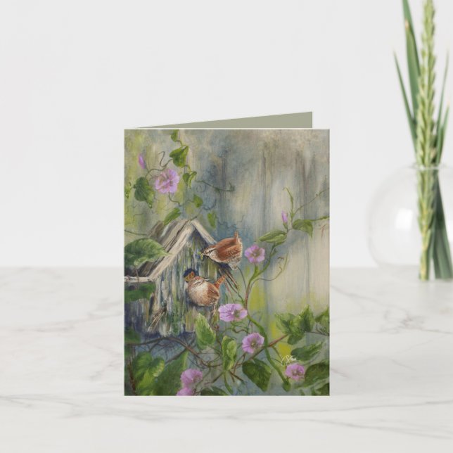 Cartão De Agradecimento Wensday (Frente)