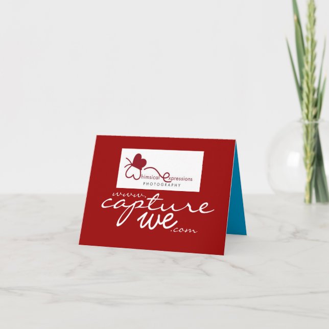 Cartão De Agradecimento WEthanks (Frente)