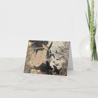 Cartão De Agradecimento When Wishes Fly