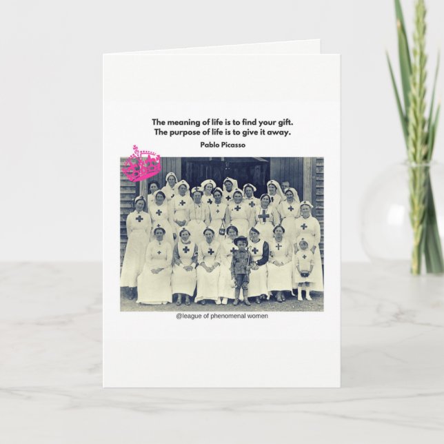 Cartão De Agradecimento When You Have A Gift, Share It... (Frente)