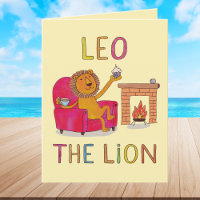 Whimsical Leo o Leão Zodiac Astrologia Birthday o