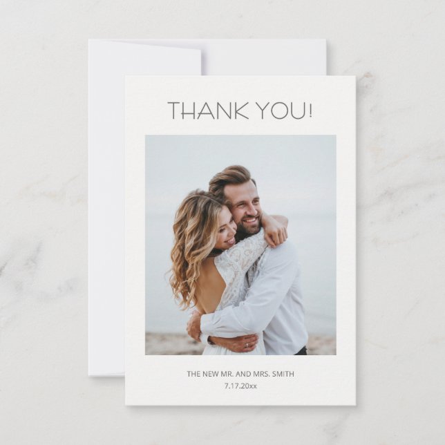 Cartão De Agradecimento White 3D Flowers Roses Thank You Card (Frente)