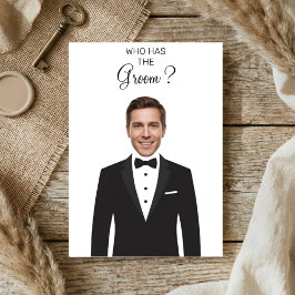 Cartão De Agradecimento Who Has The Groom Scratch Off Game Bridal Shower