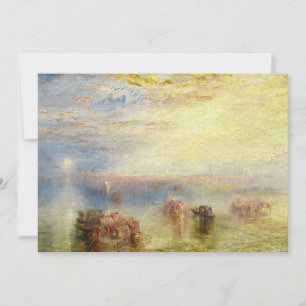 Cartão De Agradecimento William Turner - Aproximação a Veneza