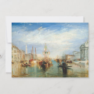 Cartão De Agradecimento William Turner - Veneza Pórtico Madonna della Salu