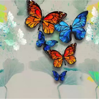 Cartão De Agradecimento "Wings of Love Greeting Card"