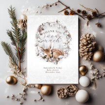 Woodland Deer Cold fora do Chá de fraldas de inver