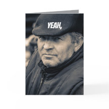 YEAH - BELATED BIRTHDAY CARD