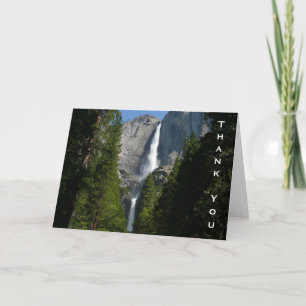 Cartão De Agradecimento Yosemite Falls II