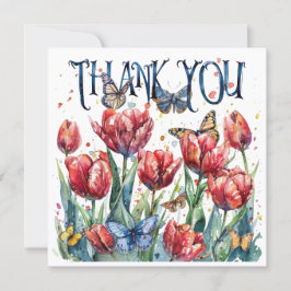 Cartão De Agradecimento Your kindness touched my heart Thank You Card