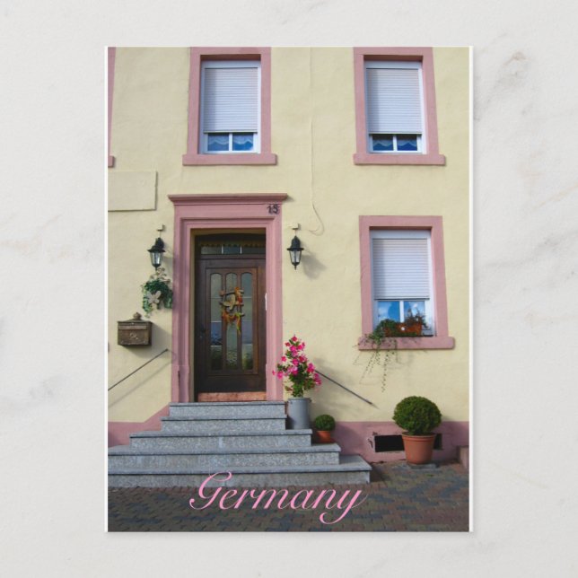 Cartão de Alemanha (Frente)