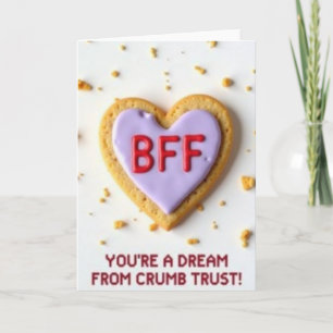 Cartão de Amizade Bff Cookie