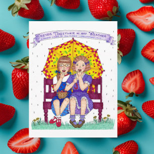 Cartão de Amizade Junto