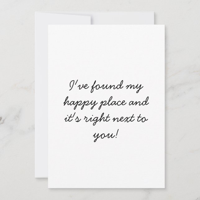 Cartão de amor (Frente)