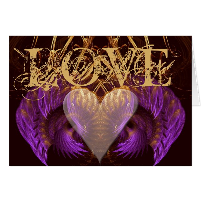 Cartão de Amor da Attania (Frente Horizontal)