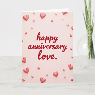 Cartão de Amor de Aniversário