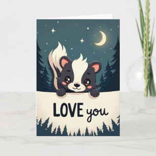 Cartão de Amor de Gambá