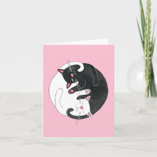 Cartão de Amor de Gato