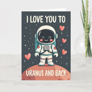 Cartão de Amor de Urano e Volta
