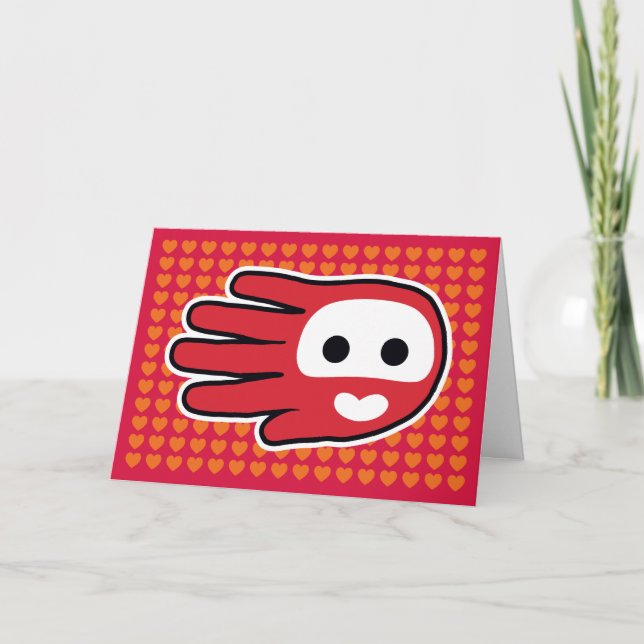 Cartão de Amor do dia de os namorados (Frente)