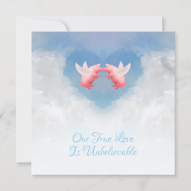 Cartão de Amor Inacreditável (Frente)
