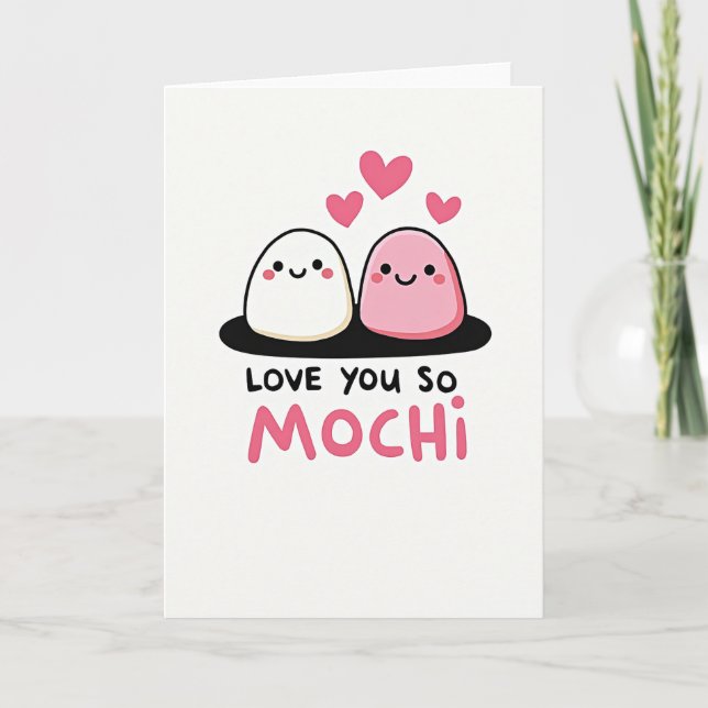 Cartão de Amor Mochi (Frente)