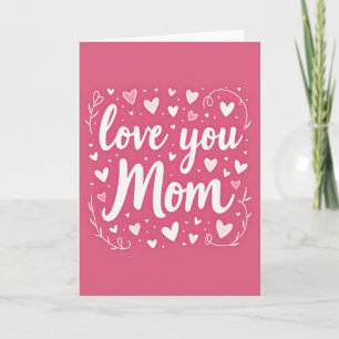 Cartão de Amor para a Mãe Melhor de Todos