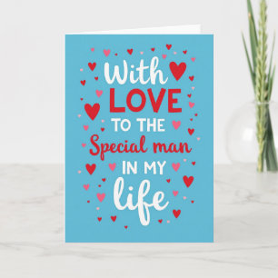 Cartão de Amor para Homem Especial na Minha Vida