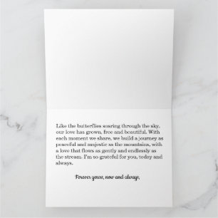 Cartão de Amor para Sempre